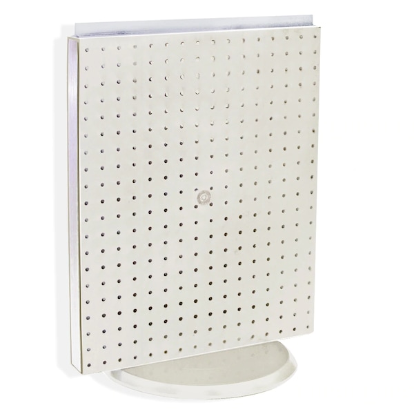 Revolving 16"W x 20.25"H Pegboard Counter Display